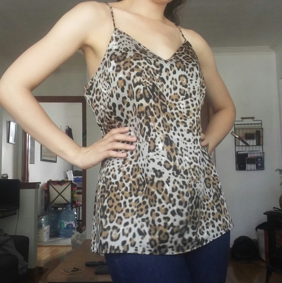 Banana Republic Tops - ⛔SALE PENDING⛔ NWOT Banana Republic Leopard Print Cami